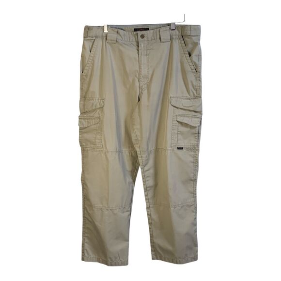 Tru-Spec Tactical Pants Men's Size 36x30 Utility Cargo Pants Khaki Tan Outdoors - Picture 1 of 16